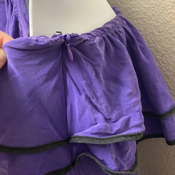 Yumi Kim Lanie Silk One Shoulder Mini Dress Small - Picture 6 of 7